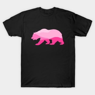 pink mountain bear T-Shirt